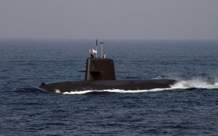 Diesel-electric submarine JS Yaeshio (SS-598)