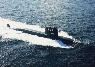 Дизель-электрическая подводная лодка JS Makishio (SS-593)