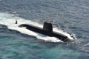 Diesel-electric submarine JS Isoshio (SS-594) 0