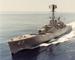 Destroyer escort HMAS Yarra (DE 45) 0