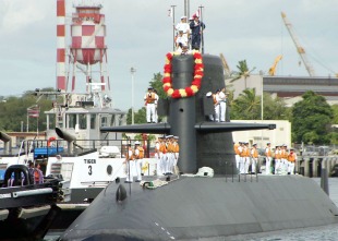 Diesel-electric submarine JS Narushio (SS-595) 3