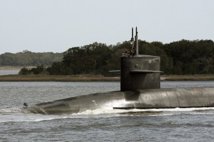 Nuclear submarine USS Wyoming (SSBN-742) 2