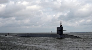 Nuclear submarine USS Wyoming (SSBN-742) 0