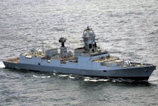 Guided missile destroyer INS Chennai (D65) 0