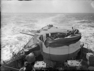 Light cruiser HMS Sheffield (C24) 4