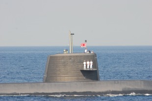 Diesel-electric submarine JS Setoshio (SS-599) 1