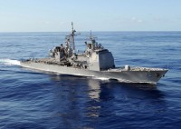 Guided-missile cruiser USS Vella Gulf (CG-72)