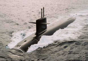 Nuclear submarine Le Triomphant (S616) 1