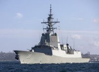 Guided missile destroyer HMAS Hobart (DDG 39)