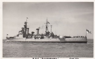 Light cruiser HMS Birmingham (C19) 3