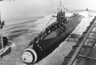 Nuclear submarine USS Andrew Jackson (SSBN-619) 2