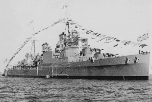 Light cruiser HMS Southampton (C83) 1