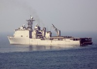 Dock landing ship USS Tortuga (LSD-46)