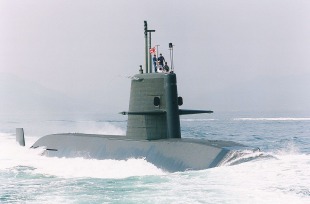 Diesel-electric submarine JS Michishio (TSS-3609) 0