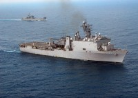 Dock landing ship USS Germantown (LSD-42)
