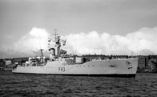 Фрегат HMS Torquay (F43) 2