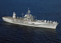 Amphibious command ship USS Mount Whitney (LCC-20)