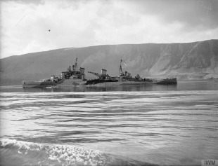 Light cruiser HMS Liverpool (C11) 2