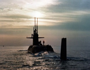 Nuclear submarine USS Daniel Webster (SSBN-626) 1