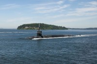 Nuclear submarine USS Louisiana (SSBN-743)