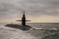 Nuclear submarine USS Maryland (SSBN-738)