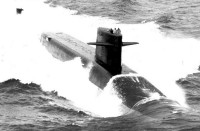 Nuclear submarine USS John Adams (SSBN-620)