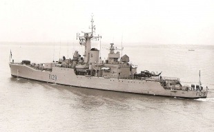 Frigate HMS Rhyl (F129)