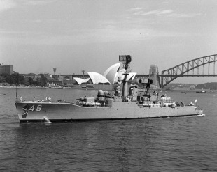 Destroyer escort HMAS Parramatta (DE 46) 1