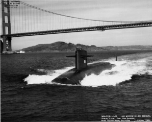 Nuclear submarine USS Woodrow Wilson (SSBN-624) 2