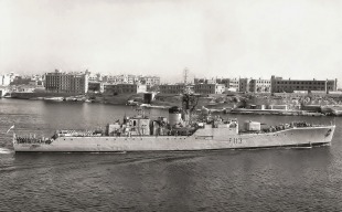 Frigate HMS Falmouth (F113) 1
