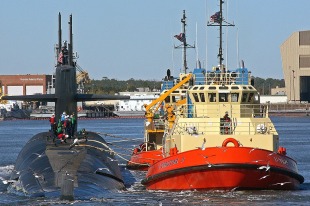 Nuclear submarine USS Rhode Island (SSBN-740) 2