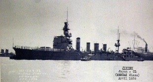 Light cruiser Jintsū (1923) 3