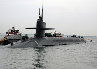Nuclear submarine USS Georgia (SSGN-729) 1