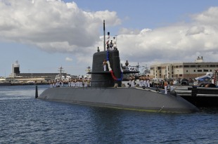 Diesel-electric submarine JS Takashio (SS-597) 2