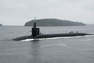 Nuclear submarine USS Henry M. Jackson (SSBN-730) 0