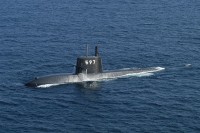 Diesel-electric submarine JS Takashio (SS-597)