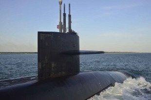 Nuclear submarine USS Wyoming (SSBN-742) 1