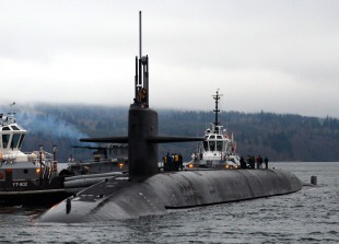 Nuclear submarine USS Nevada (SSBN-733) 2