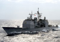 Guided-missile cruiser USS Leyte Gulf (CG-55)