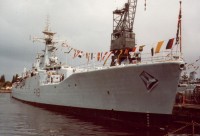 Frigate HMS Falmouth (F113)