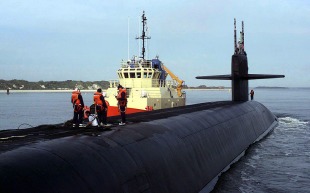 Nuclear submarine USS Rhode Island (SSBN-740) 3