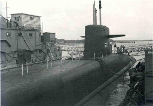 Nuclear submarine USS James Monroe (SSBN-622) 2