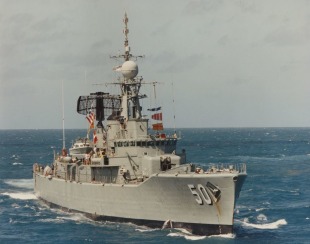 Destroyer escort HMAS Swan (DE 50) 1