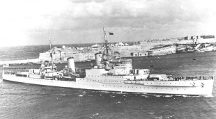 Light cruiser HMS Gloucester (62) 2