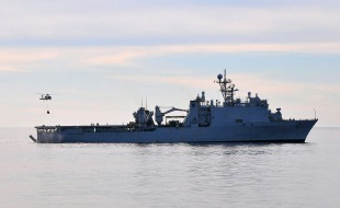 Dock landing ship USS Comstock (LSD-45) 1