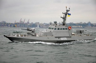 Armored artillery boat Berdiansk (P175) 0