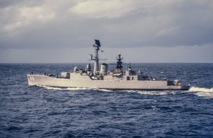 Destroyer escort HMAS Derwent (DE 49) 0