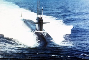 Nuclear submarine USS Andrew Jackson (SSBN-619) 0