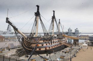 First-rate ship of the line HMS Victory 2