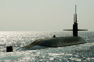 Nuclear submarine USS Maryland (SSBN-738) 1
